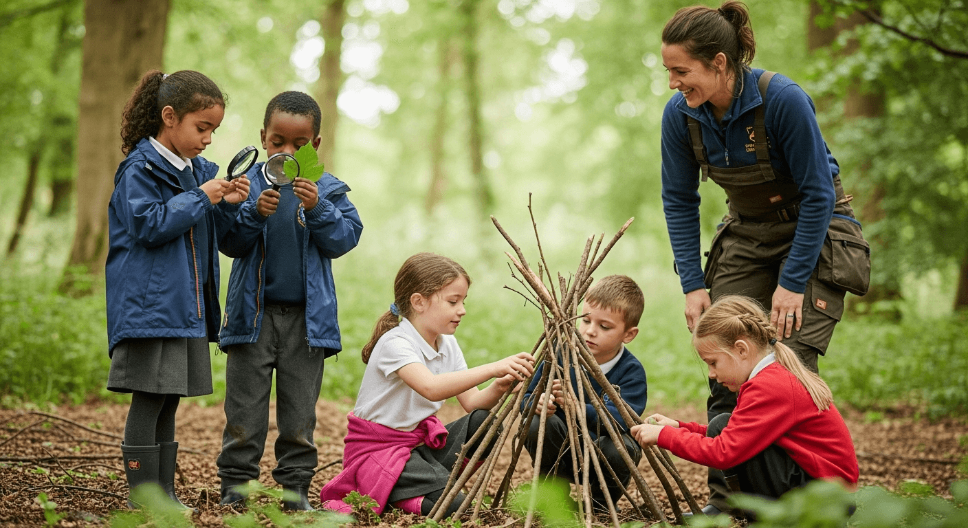 Forest School: A Parent's Guide to Countering Screen Time
