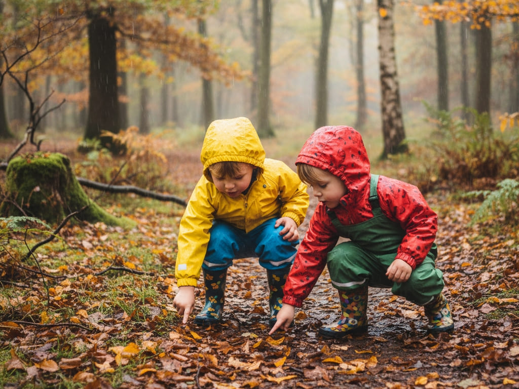 Forest School on Rainy Autumn Days: What Parents Need to Know