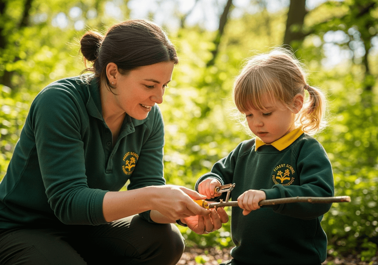 The Practical Benefits of Forest School for Children with SEN